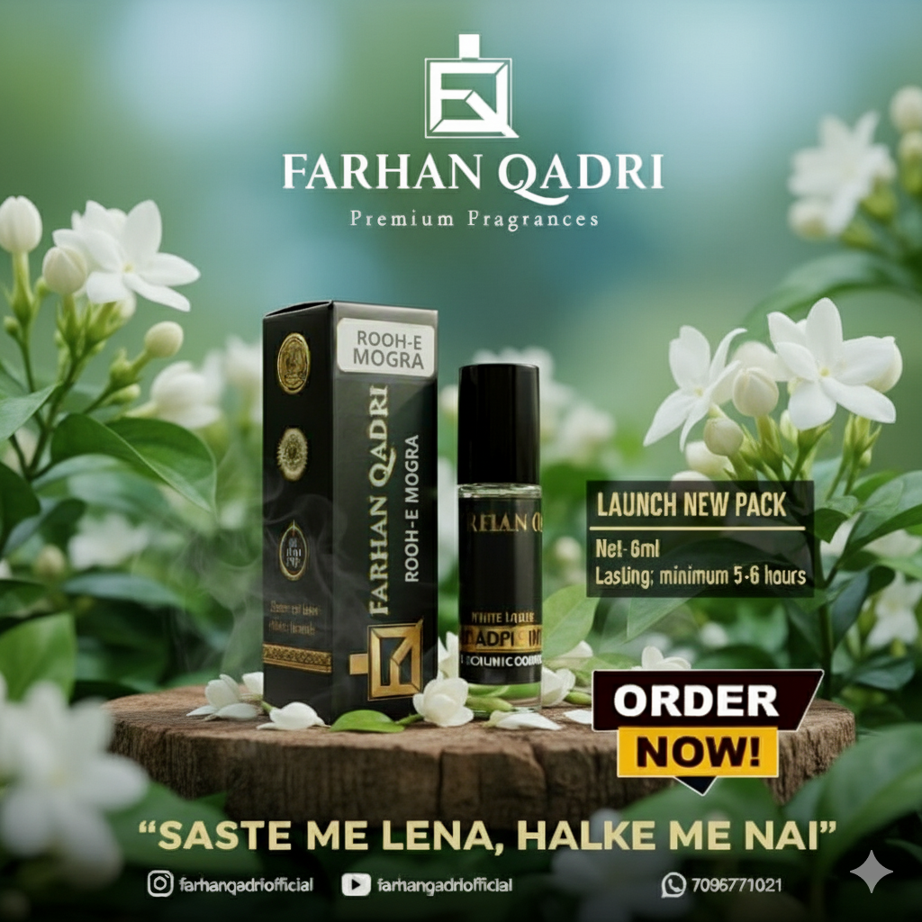 Rooh-E-Mogra Premium Attar Perfume-6ml