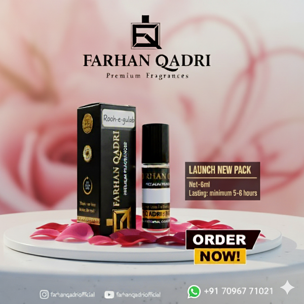 Rooh-e-Gulab Premium Attar Perfume-6ml