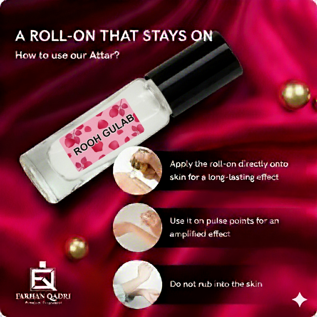 Rooh-e-Gulab Premium Attar Perfume-6ml