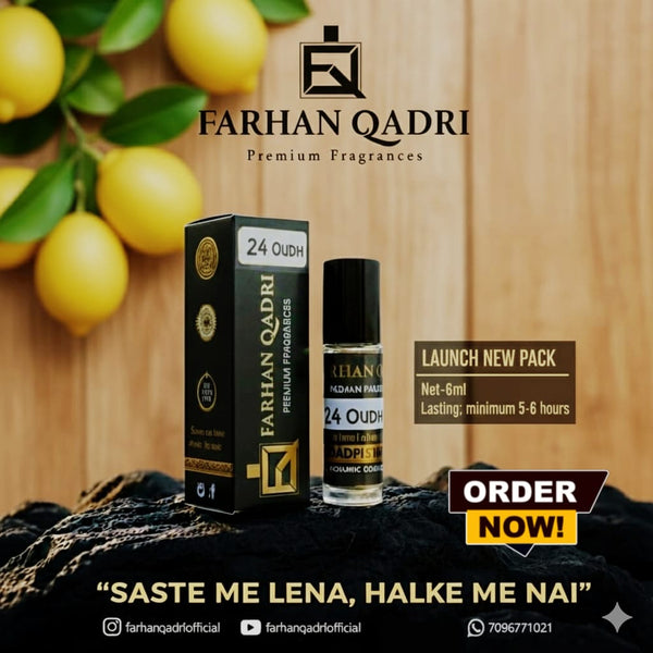24 Oudh Premium Fragrance-6ml